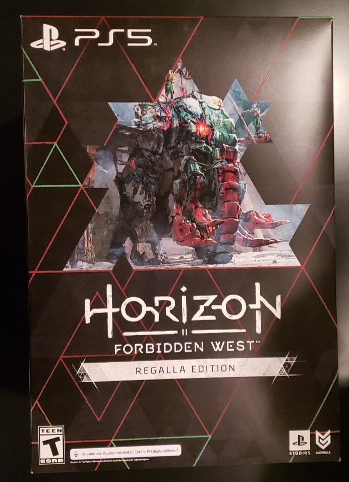 NEW Horizon Forbidden West Regalla Edition PS5, Sealed!