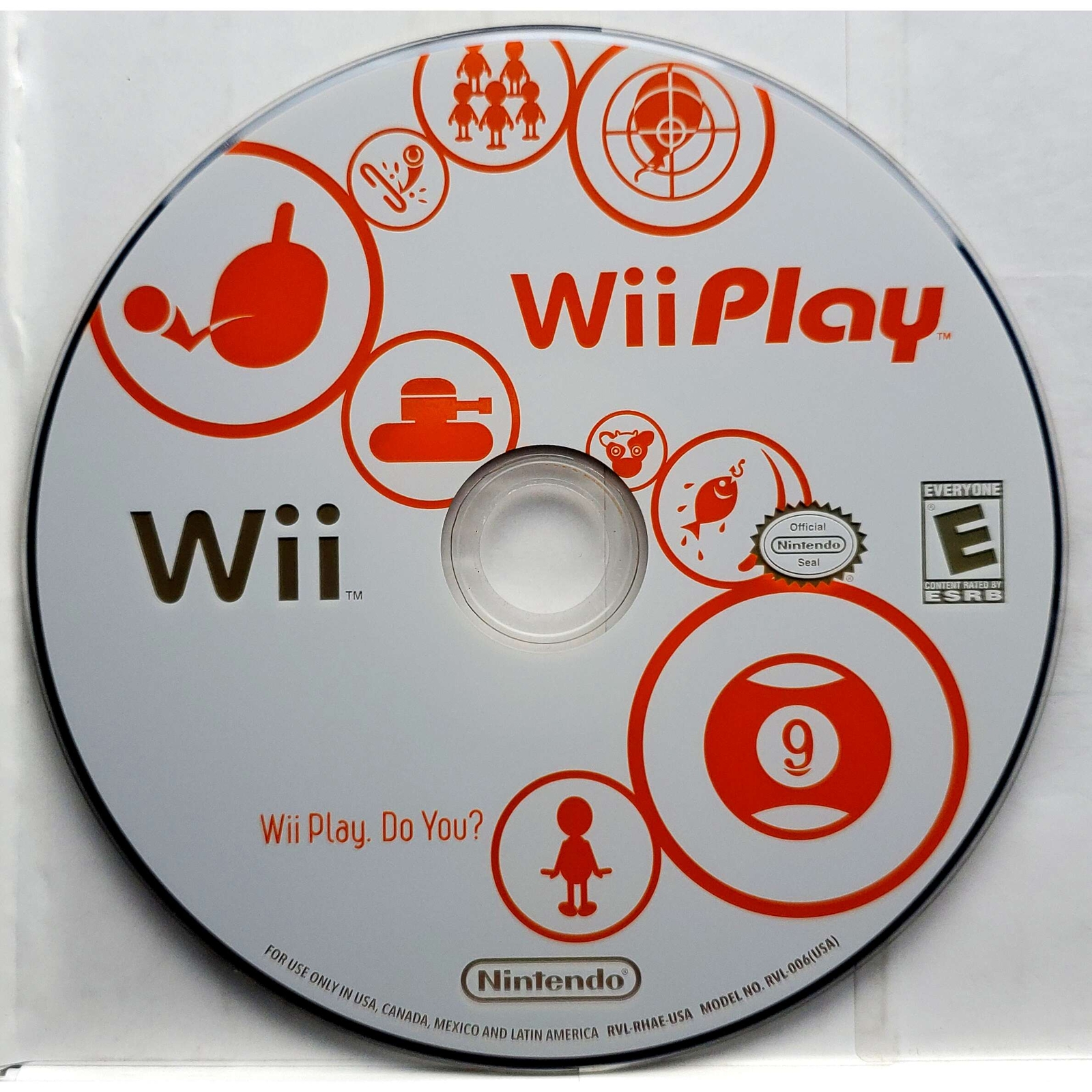 Wii Play – Nintendo Wii Pristine Authentic Tested Game 180 Day Guarantee