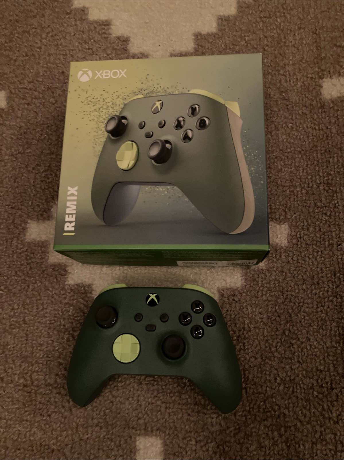 Xbox Remix Special Edition Wireless Controller Green for Series X|S