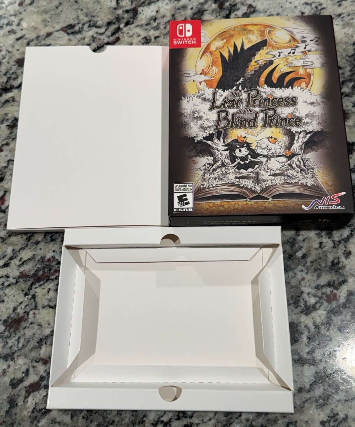 NO GAME BOX ONLY The Liar Princess and the Blind Prince Storybook Edition Switch