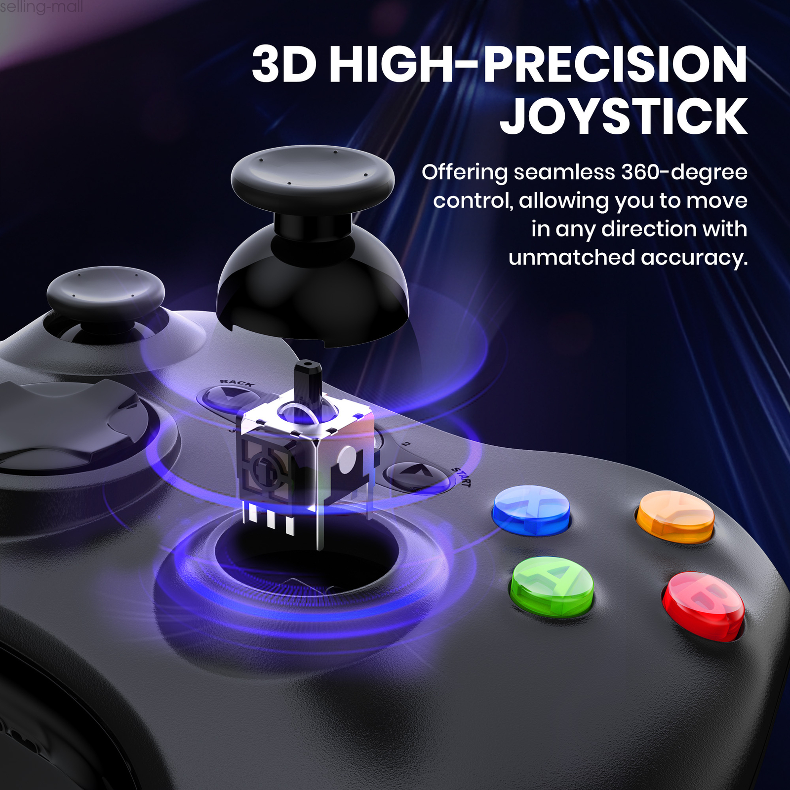 Wired/Wireless 360 Games Controller GamePad for Xbox360 PC Windows XP 7 8 10 11