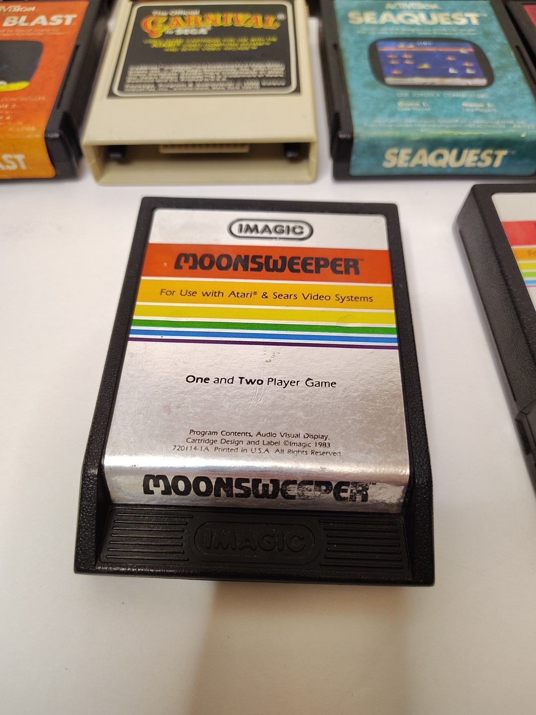 Atari Video Game Cartridges Lot Of 12 – Not Tested – Assorted Creator/Developers