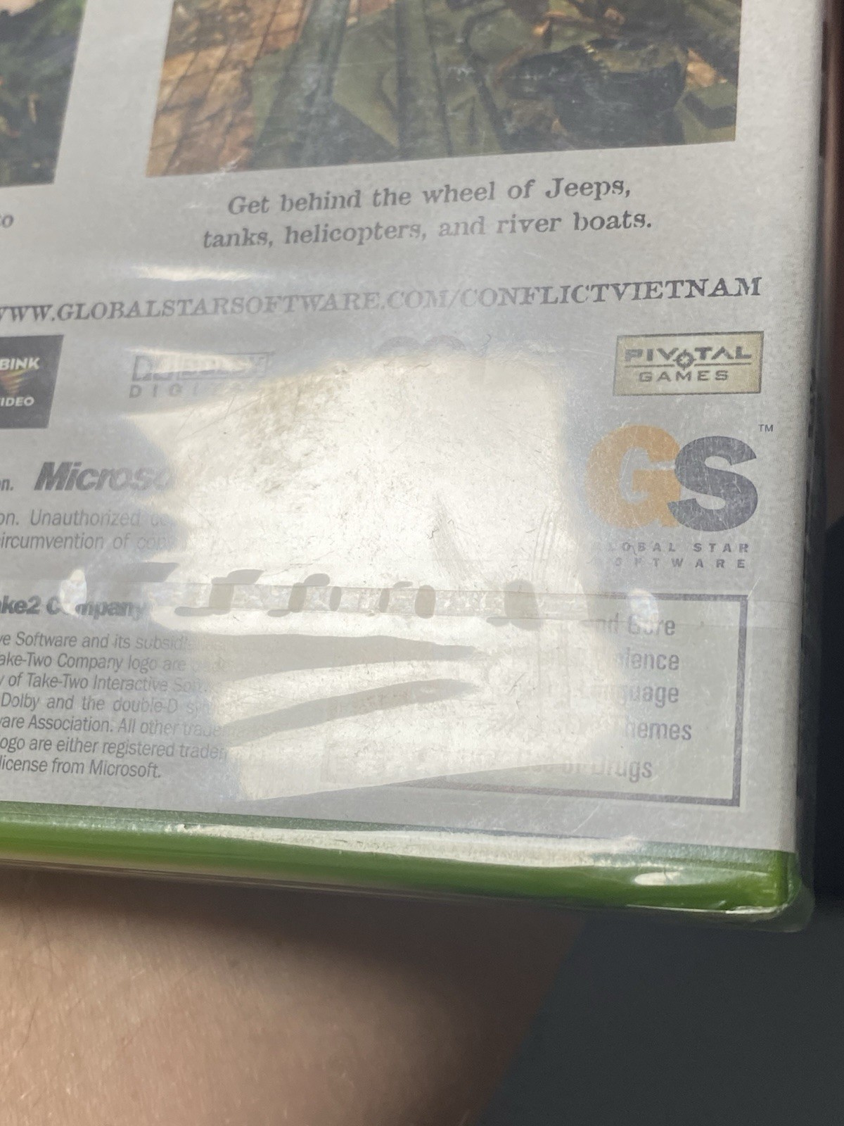 Conflict: Vietnam Brand New Factory Sealed Xbox Game Microsoft Xbox 2004