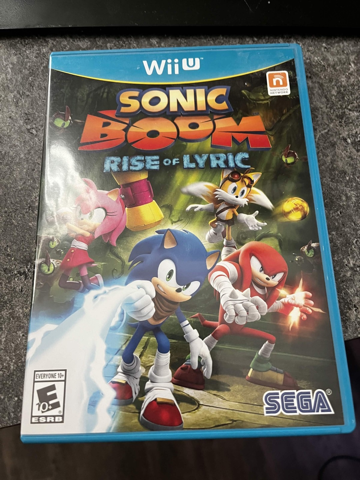 Sonic Boom: Rise of Lyric (Nintendo Wii U, 2014) CIB