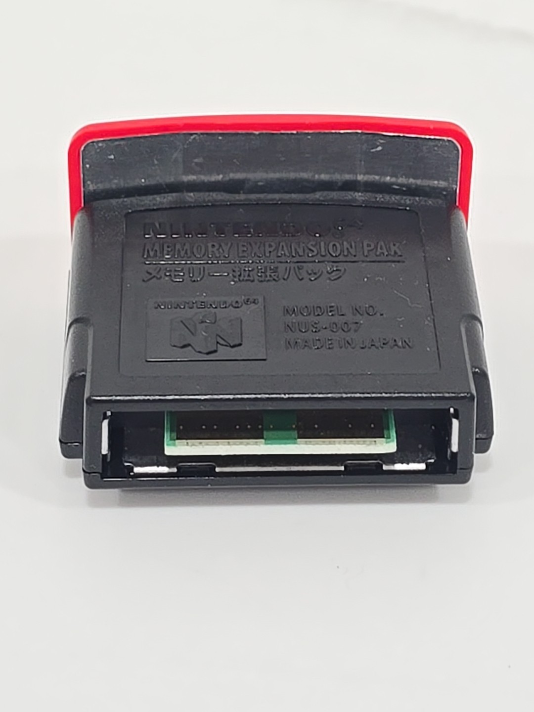 Official N64 Expansion Pack Pak NUS-007 OEM Nintendo 64 For Donkey Zelda TESTED