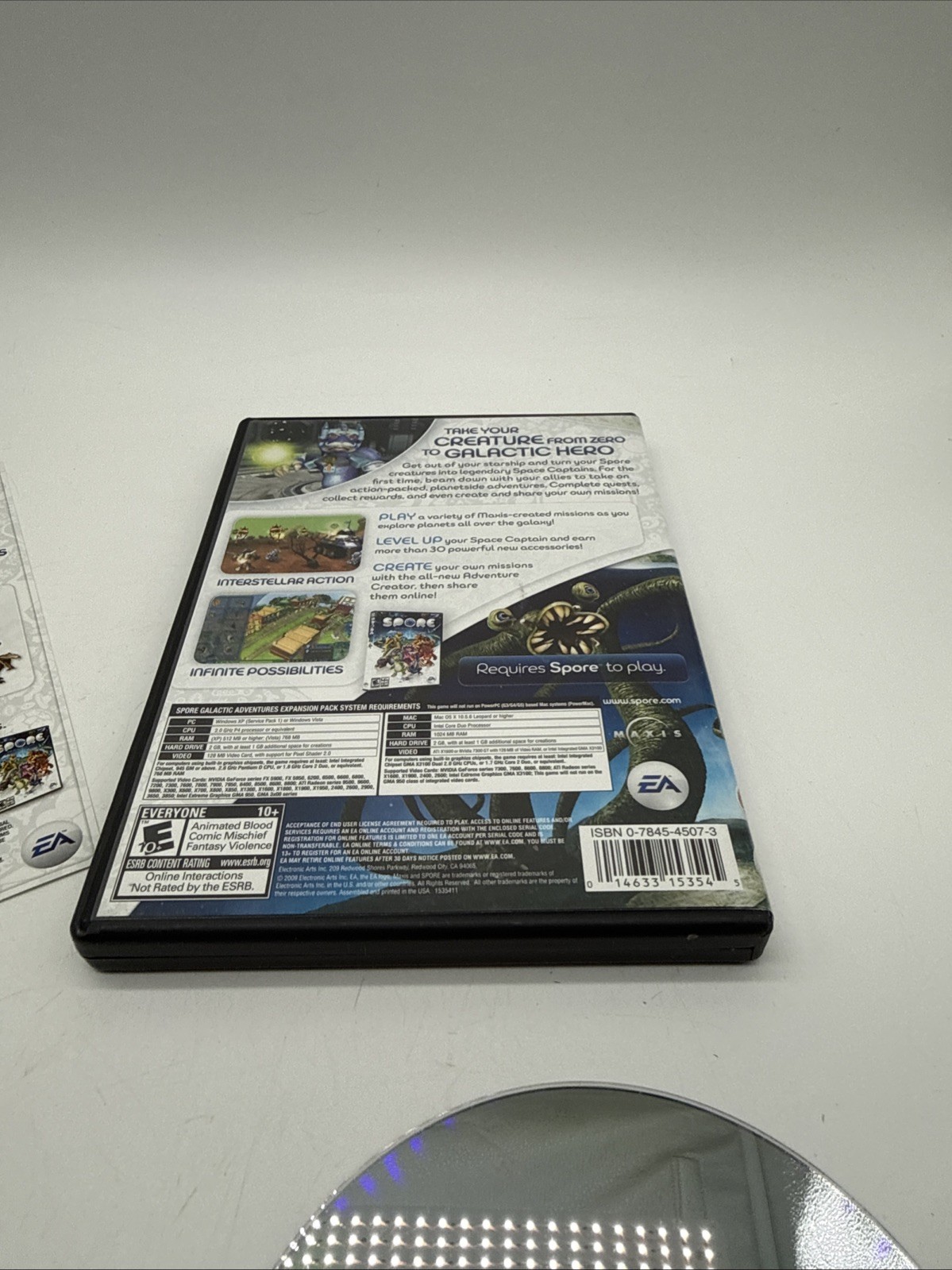 Spore: Galactic Adventures (Windows/Mac, 2009) Expansion Pack