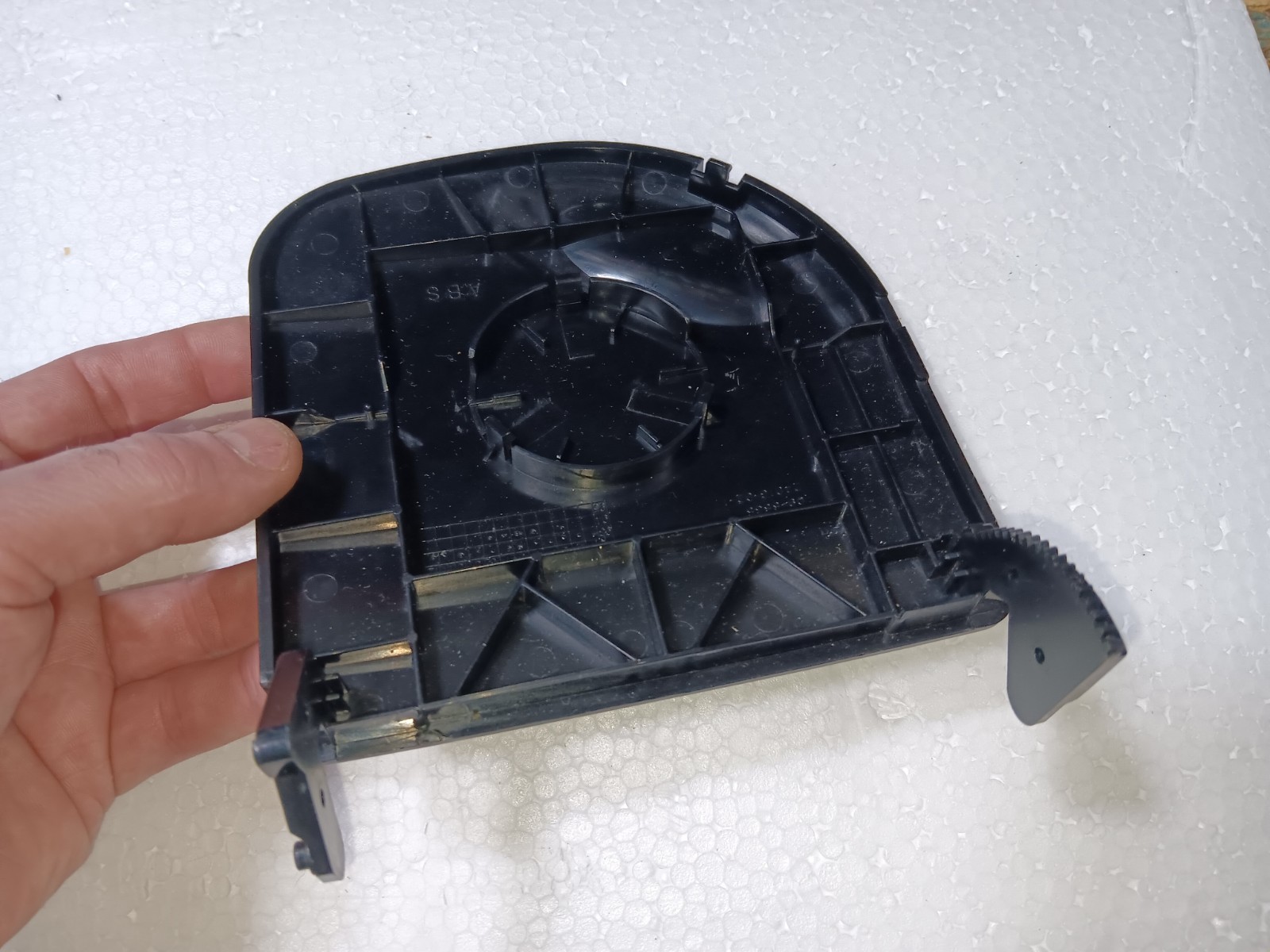 SEGA CD EMPTY-INTACT-DISK DOOR ONLY-JUST OK COSMETIC-SEE ALL