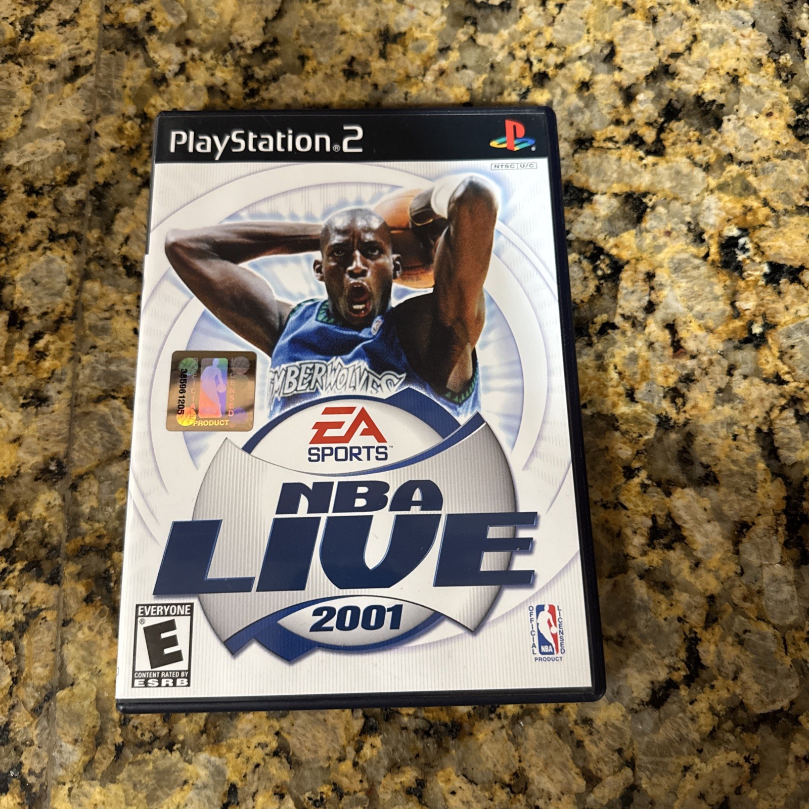 NBA Live 2001 (Sony PlayStation 2, 2001) CIB, Mint