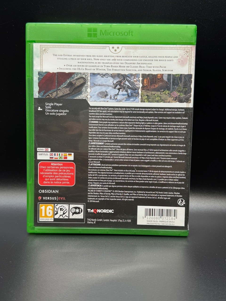 Pillars of Eternity II Deadfire Ultimate Edition (Microsoft Xbox One, 2019