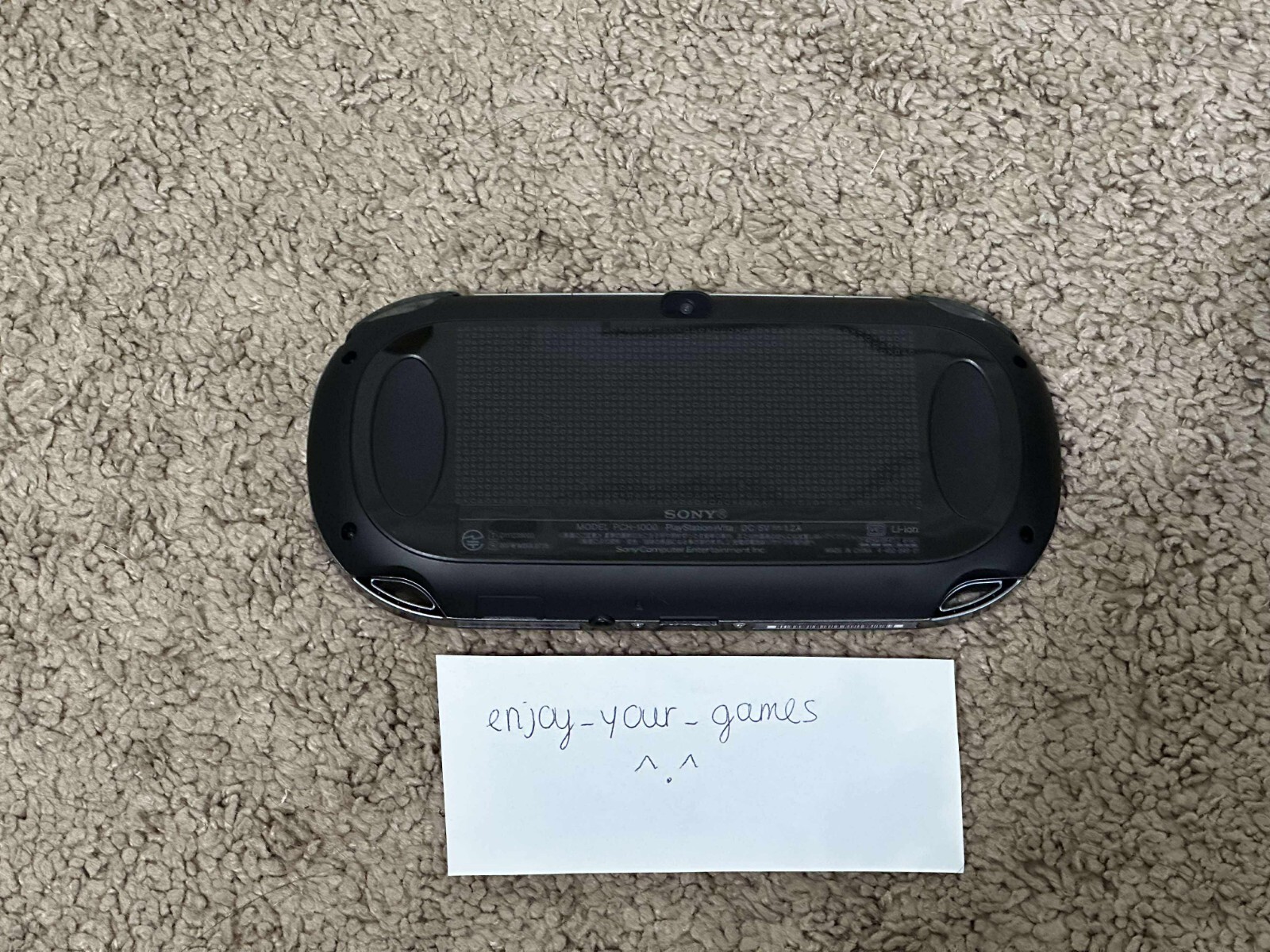 MINT Sony PlayStation PS Vita OLED PCH-1000/1100 Black US Seller – SHIP IN 1-DAY