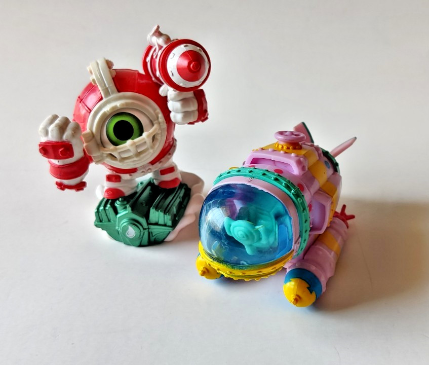 Skylanders Superchargers Missile Tow Dive Clops + Spring Ahead Dive Bomber