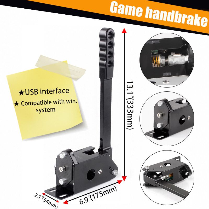 US STOCK 16Bit PC USB Handbrake SIM for Racing Games T500 G27/G29 FANATECOSW