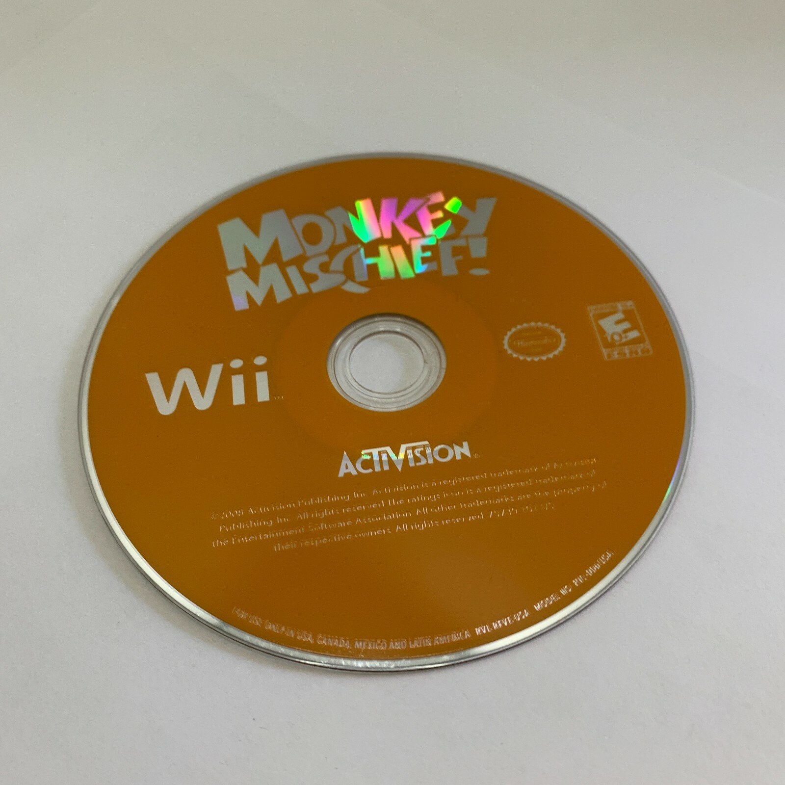Monkey Mischief: Party Time (Nintendo Wii Children’s Game) Complete.-Activision-