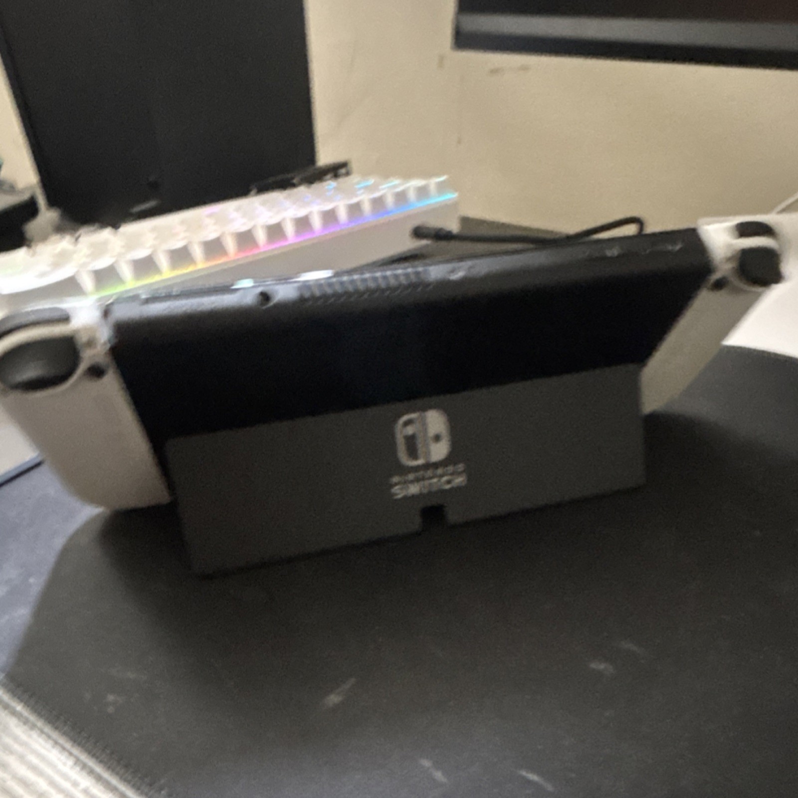Nintendo Switch OLED White Console Wi-Fi Capability Internet Browsing