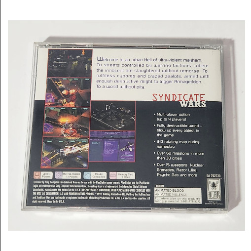 Syndicate Wars (Sony PlayStation 1, 1997)