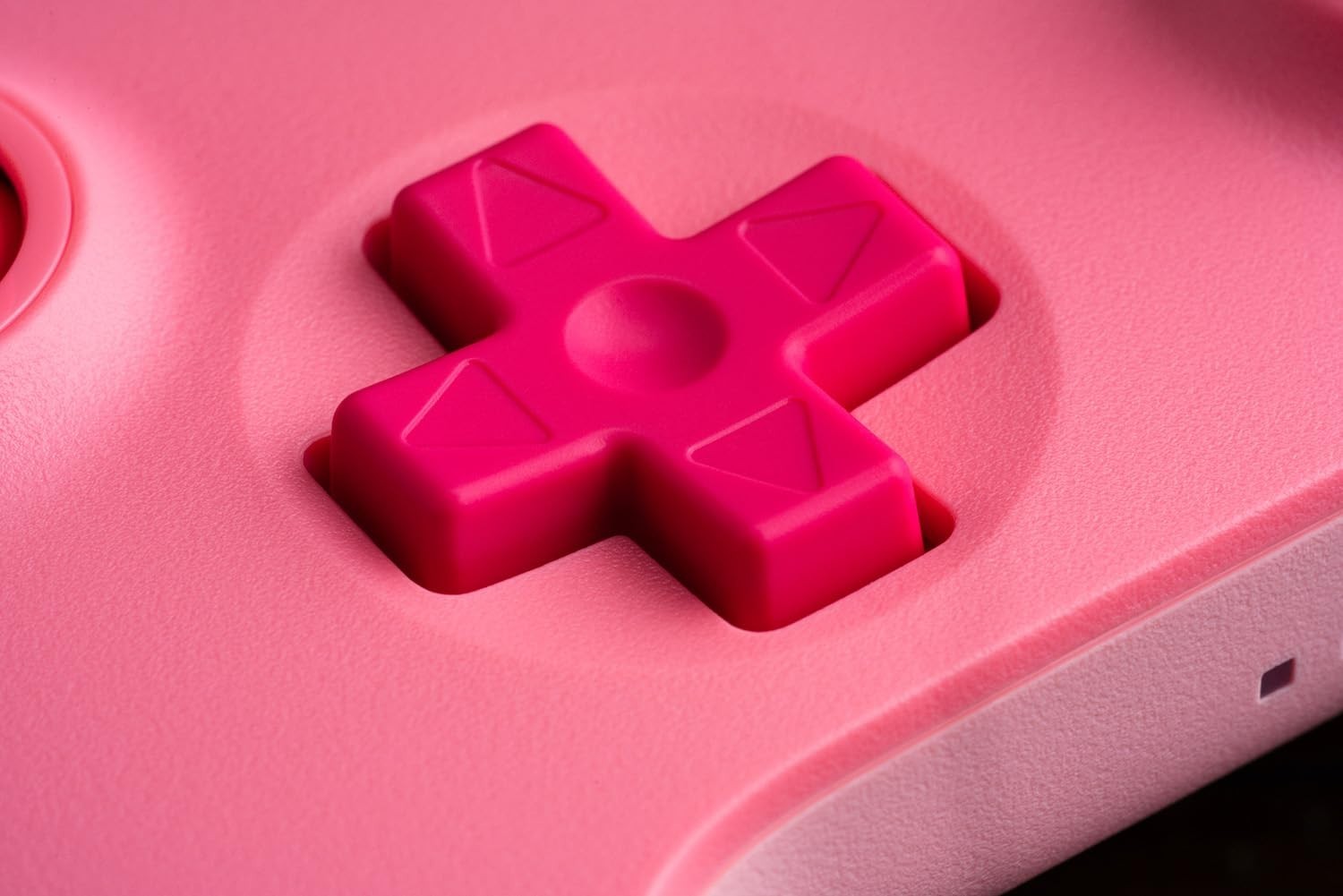 Battery-Powered Pink Game Controller with Custom Mapping for Nintendo Switch 2
