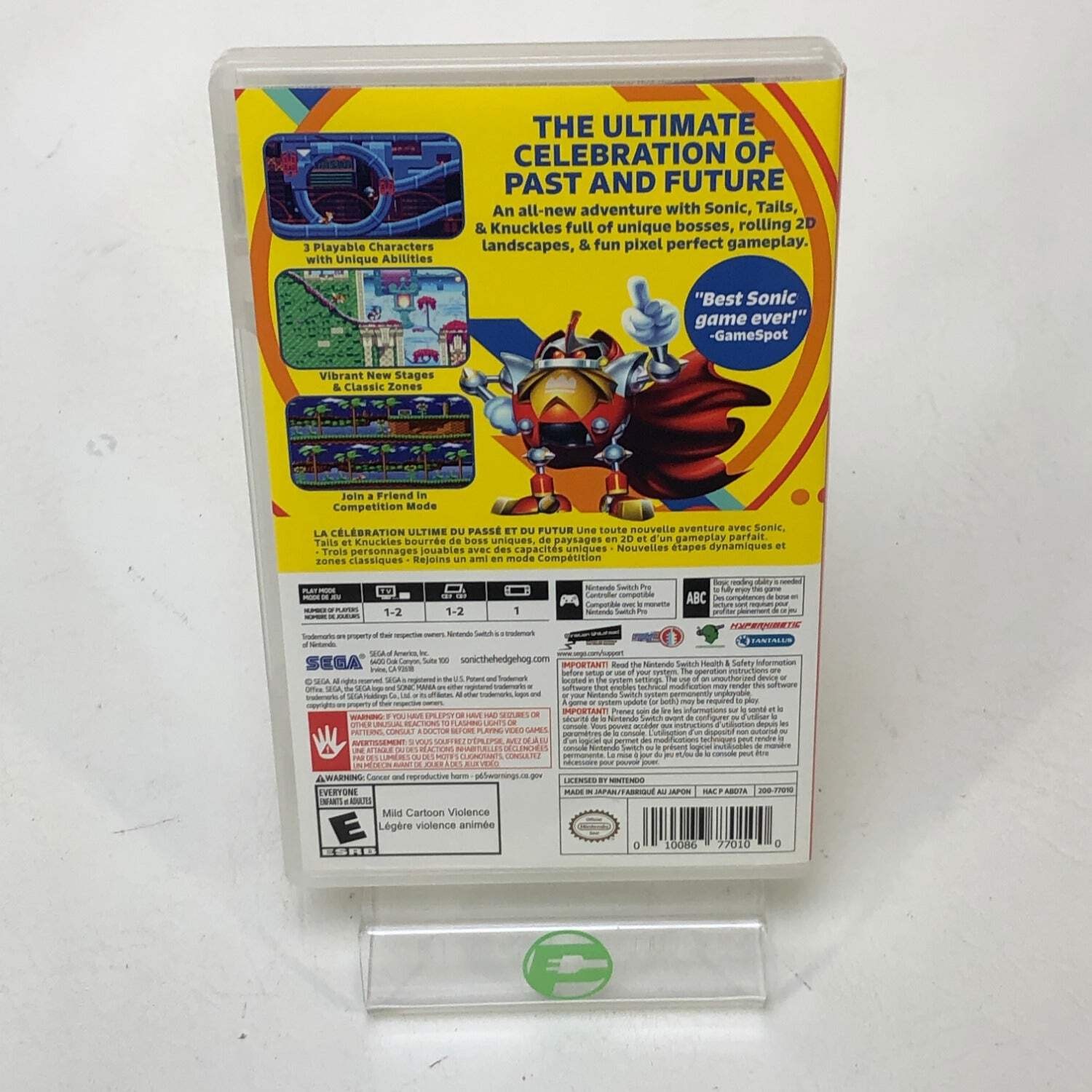 Sonic Mania (Nintendo Switch, 2017)