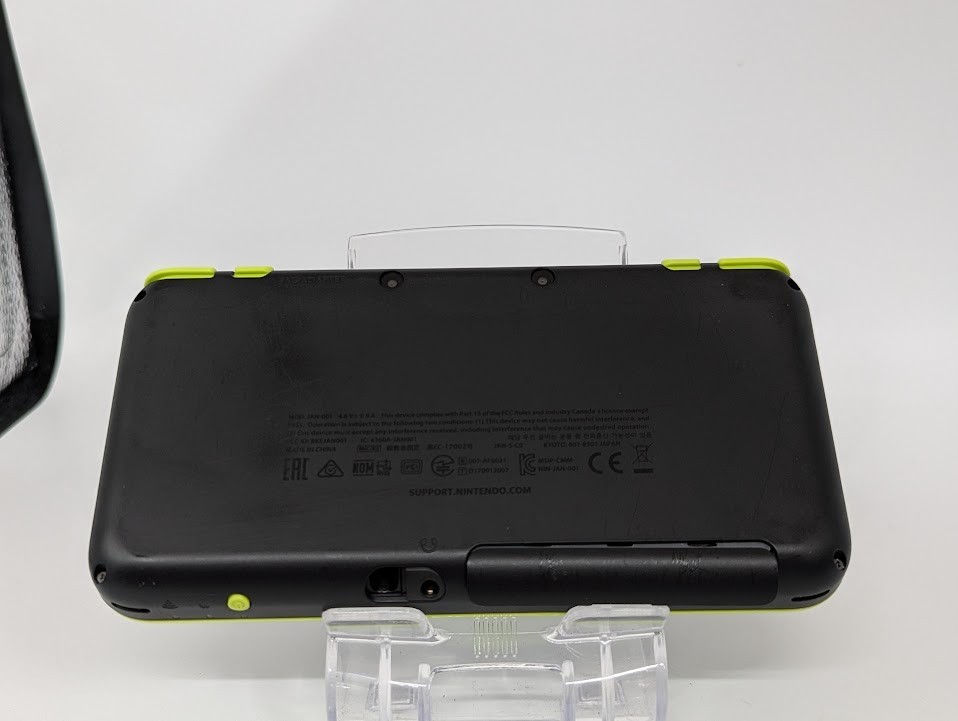 B310 Nintendo new 2DS console LL XL Lime Green x Black Japan w/adapter fx