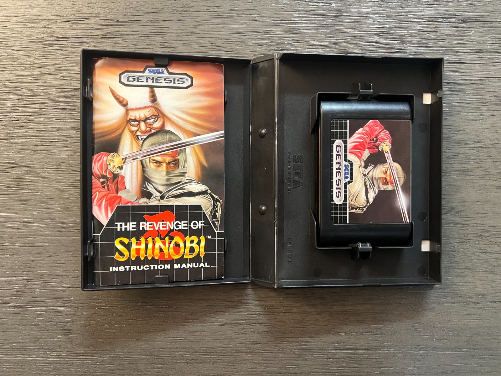The Revenge Of Shinobi For Sega Genesis. Classic Side Scrolling Ninja Action