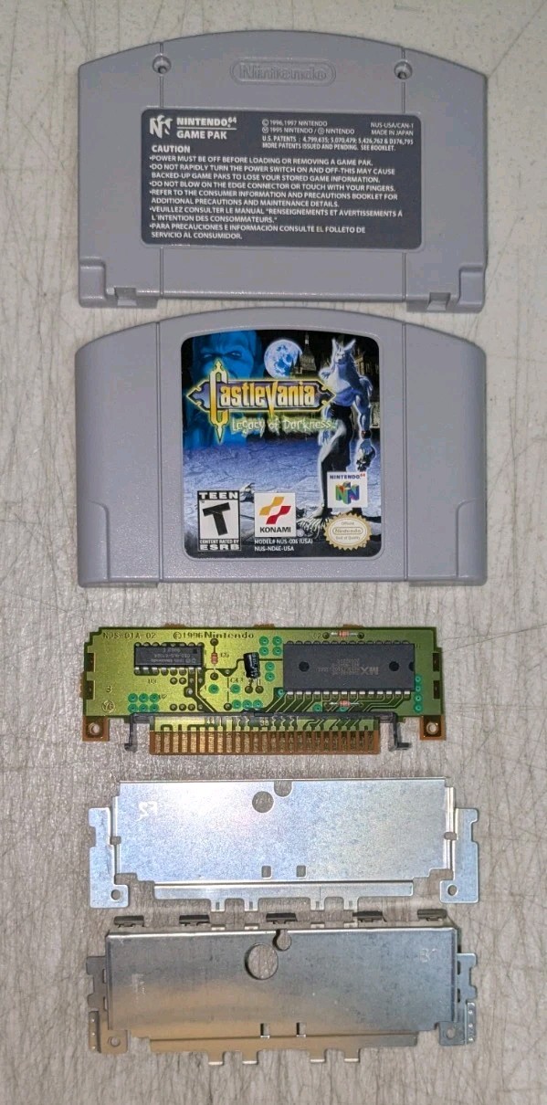 Castlevania Legacy of Darkness (Nintendo 64 N64) Authentic Cart Only