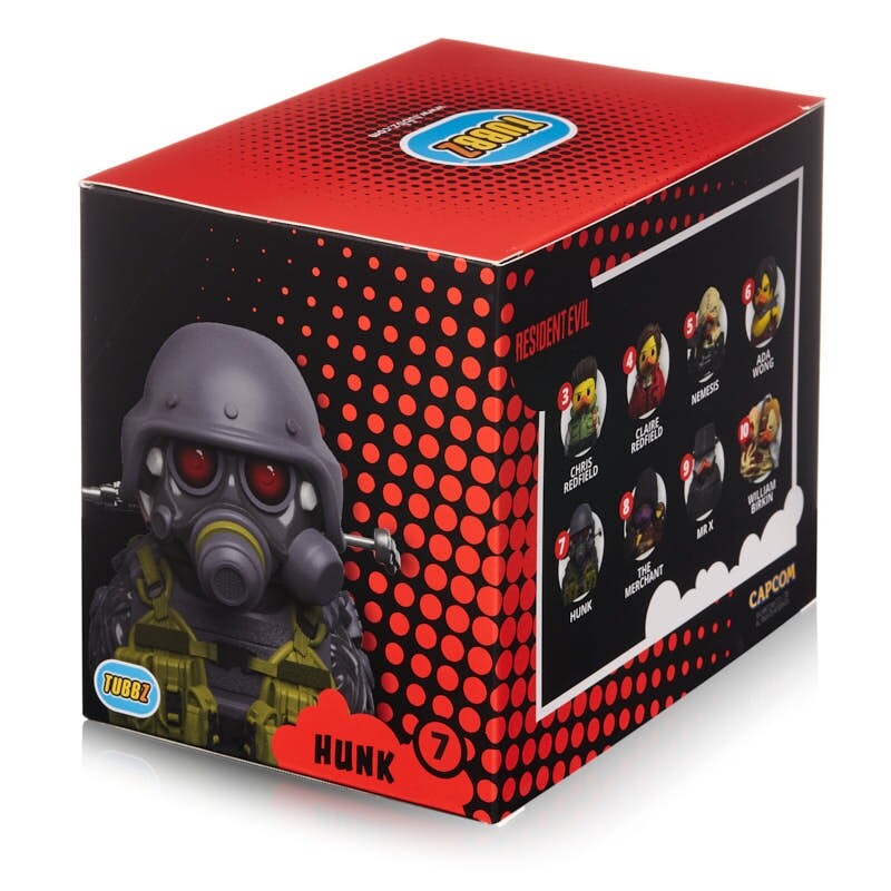 TUBBZ Boxed Resident Evil Hunk Official Collectible Duck Figure JEEP