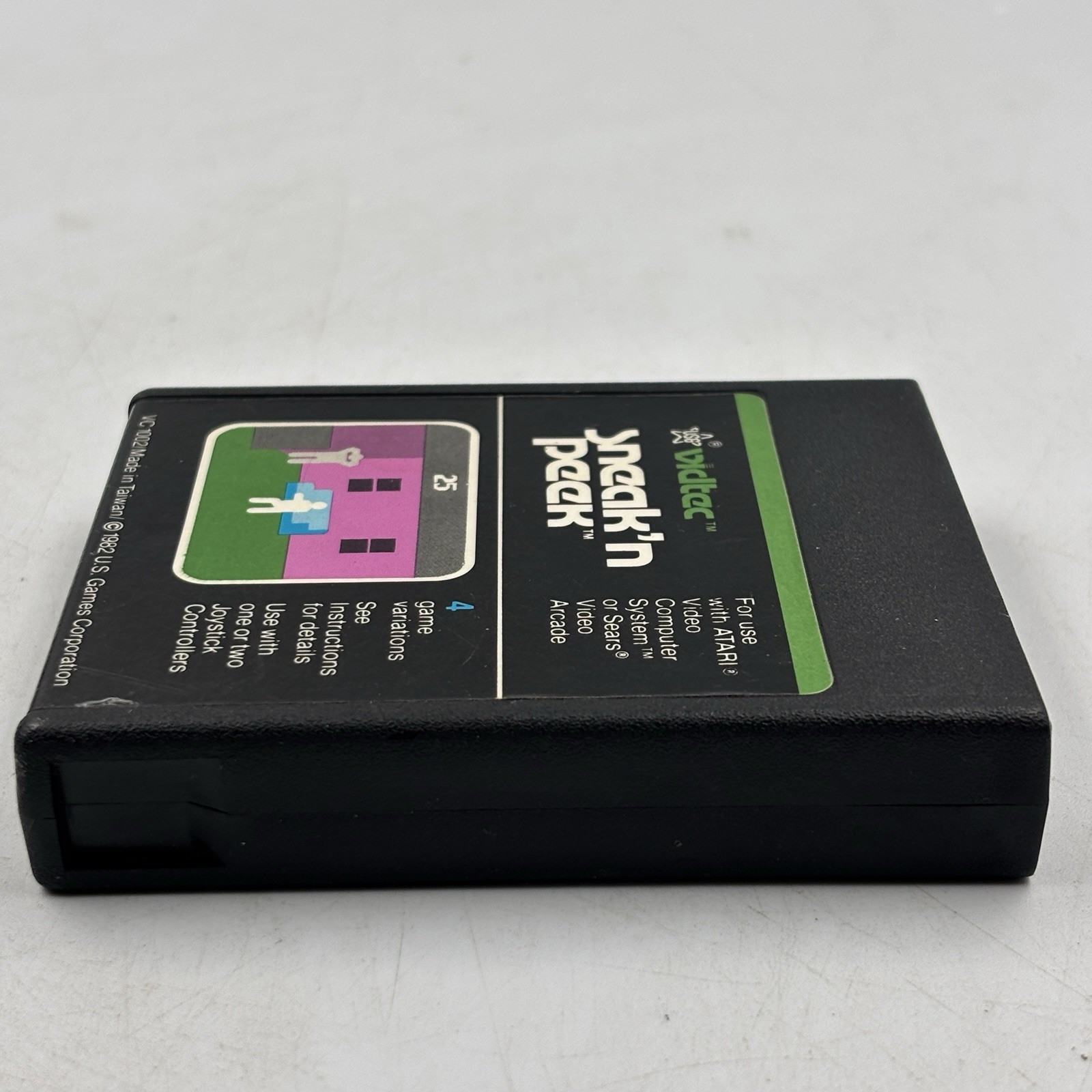 Sneak’n Peek (Atari 2600, 1982) By Vidtec (Cartridge only) NTSC