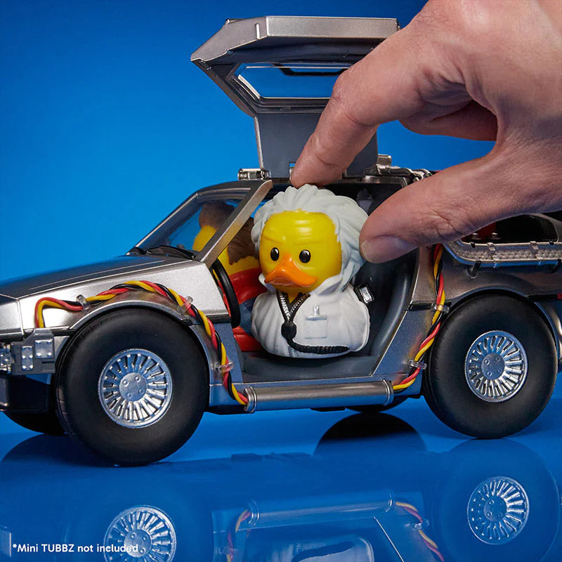 TUBBZ BATHTUB 1ST Edition MINI back to the future Marty McFly DUCK FIGURE jeep