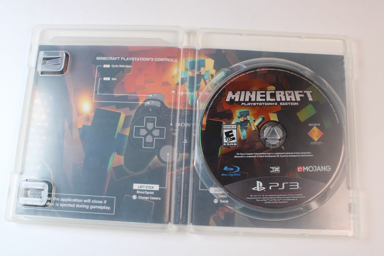 Minecraft Playstation 3 Edition (Sony Playstation 3 PS3) Authentic, tested/works