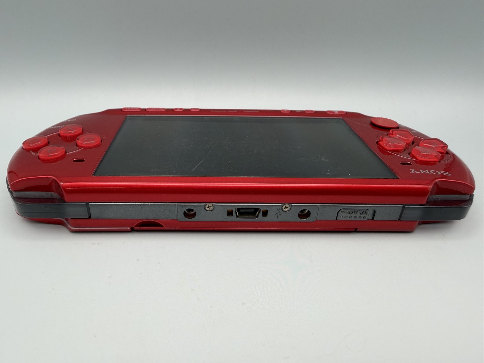 Sony PSP 3000 Radiant Red Japan Import – Tested Working + New Battery & Charger