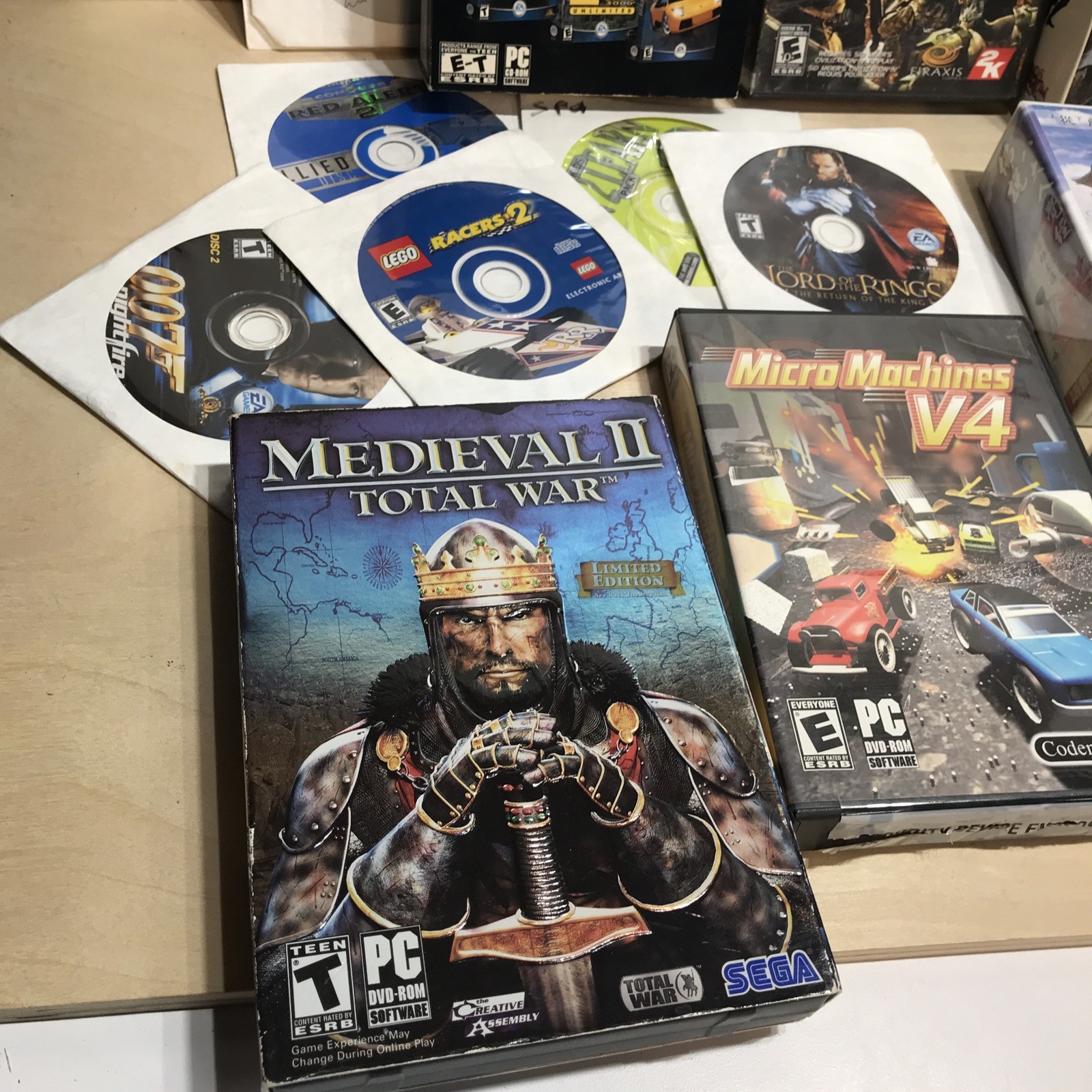 Lot Of PC Games Excellent Condition Vintage Windows 95 CD Rome