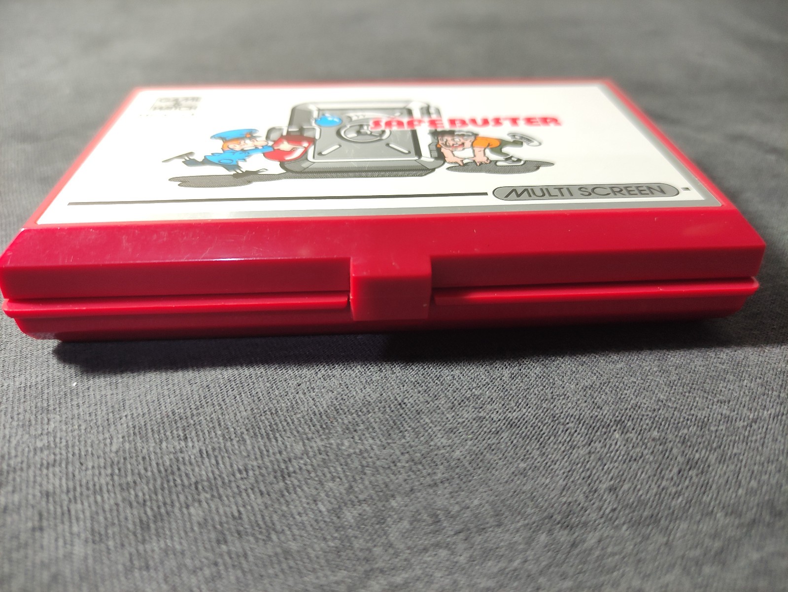 Vintage Nintendo Safe buster Multi Scren Game and watch cib complete pocket size