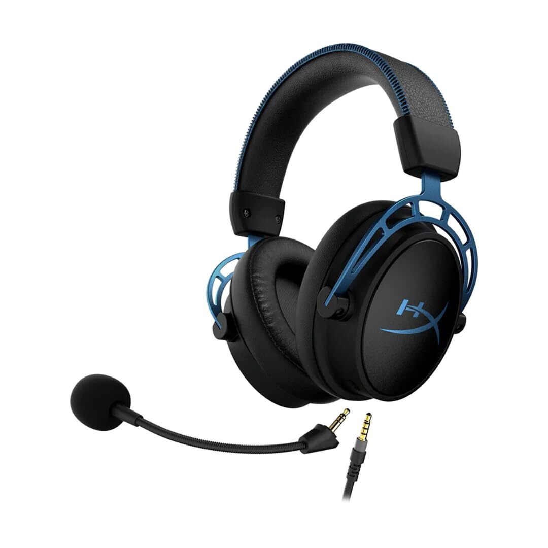 HyperX Cloud Alpha S Gaming Headset Blue HX-HSCAS-BL/WW (4P5L3AA)
