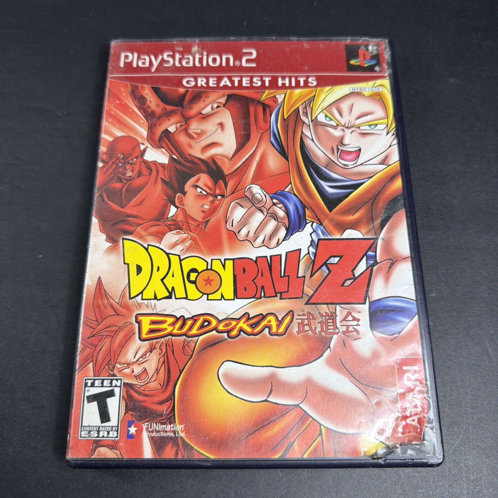 Dragon Ball Z: Budokai (PS2, 2002) No Manual