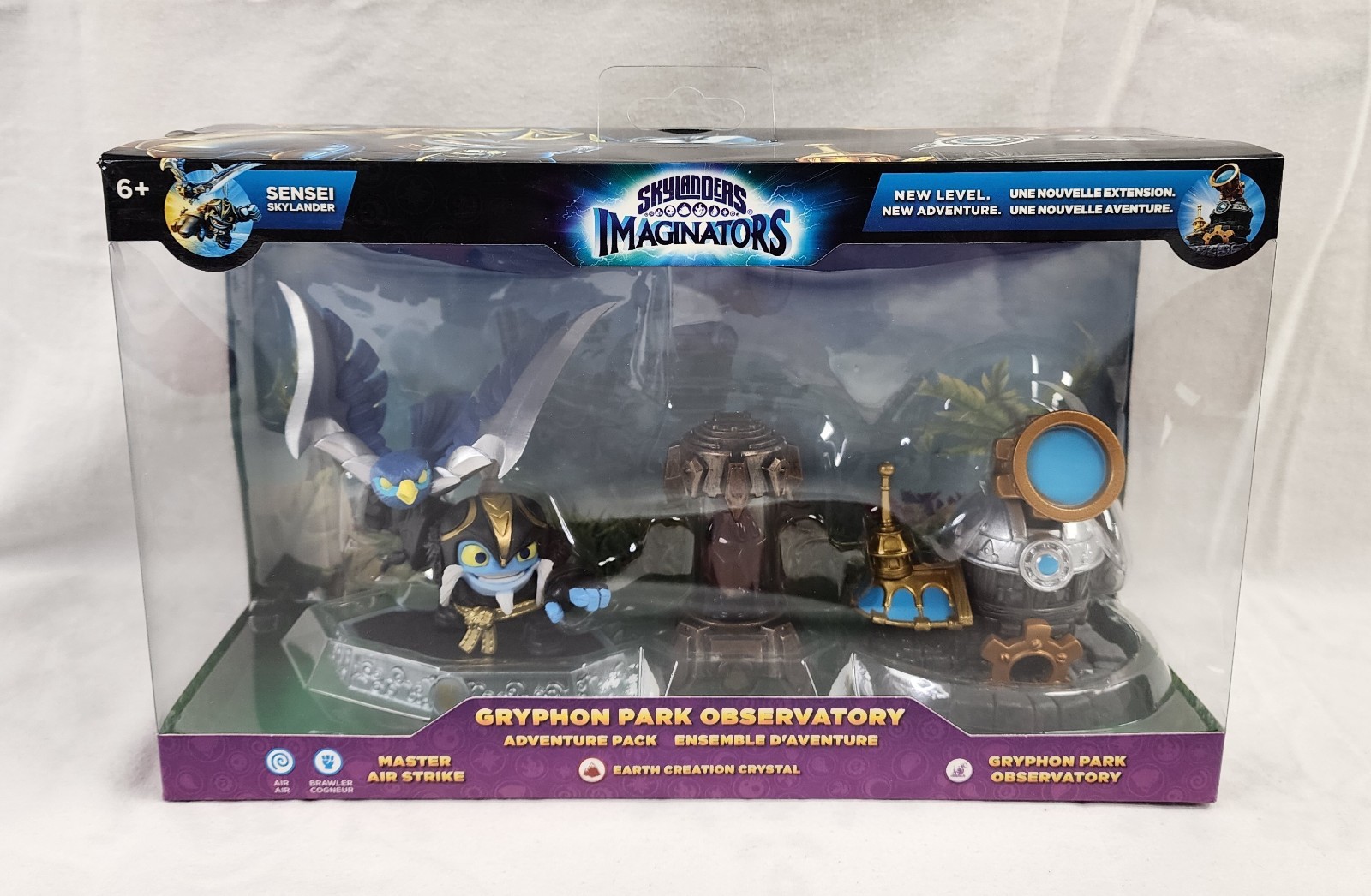 Skylanders Imaginators Gryphon Park Observatory Pack Master Air Strike & Crystal
