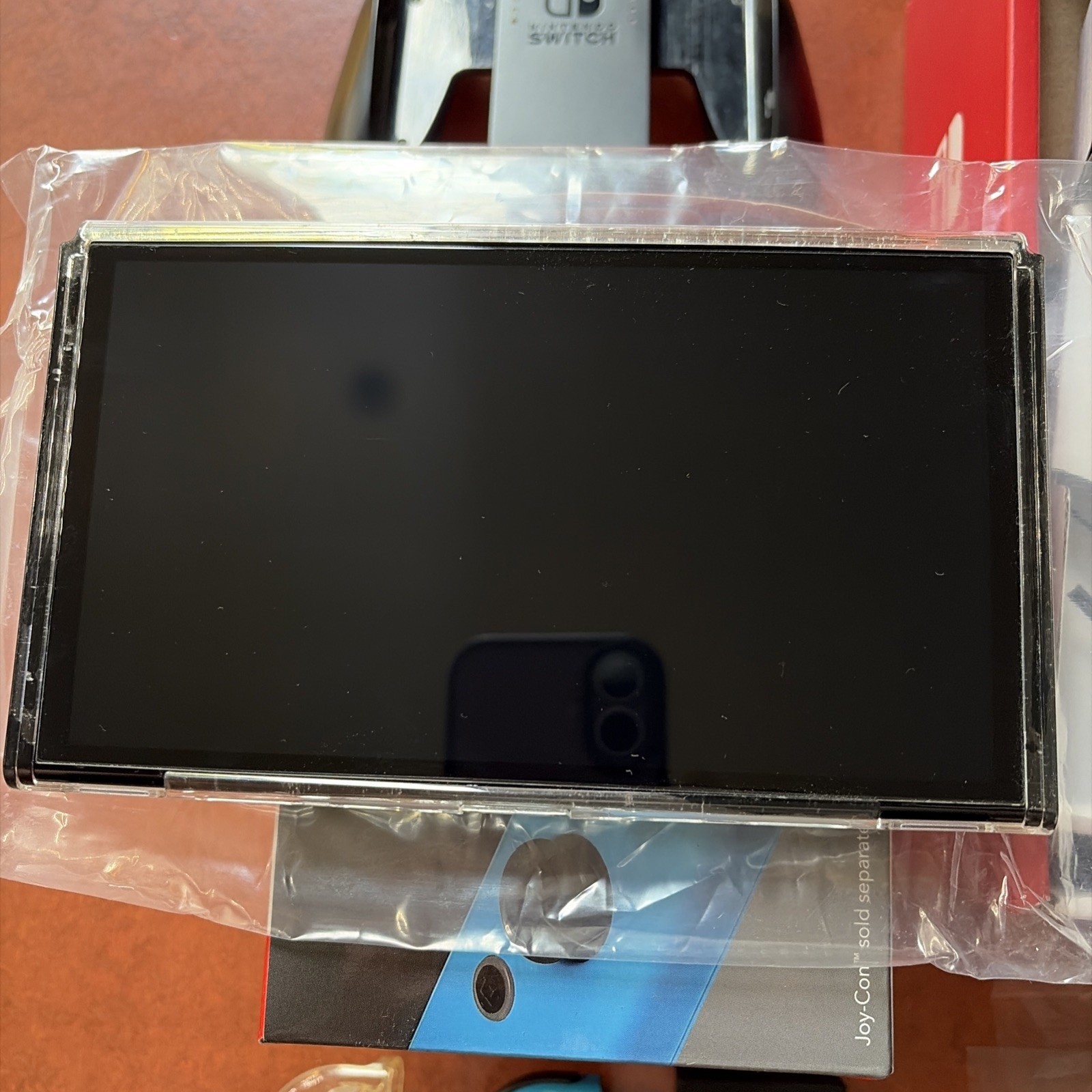 Nintendo Switch OLED 64GB Neon Blue Red Console Bundle – Near Mint – 3 JoyCons