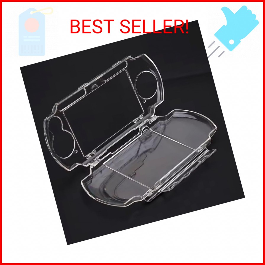 KlsyChry Transparent Hard Shell Case Cover Compatible with PSP 2000/3000, Replac