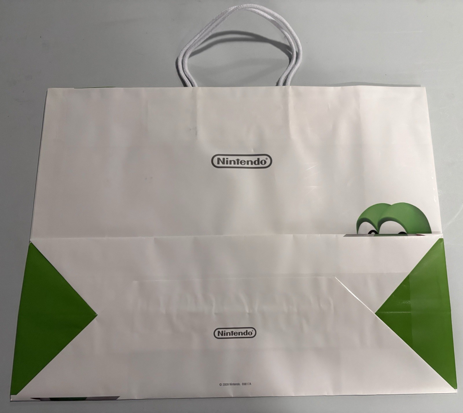 Nintendo Super Mario Bros + DK Yoshi Peach Promotional Gift Bag Lot unused 2009