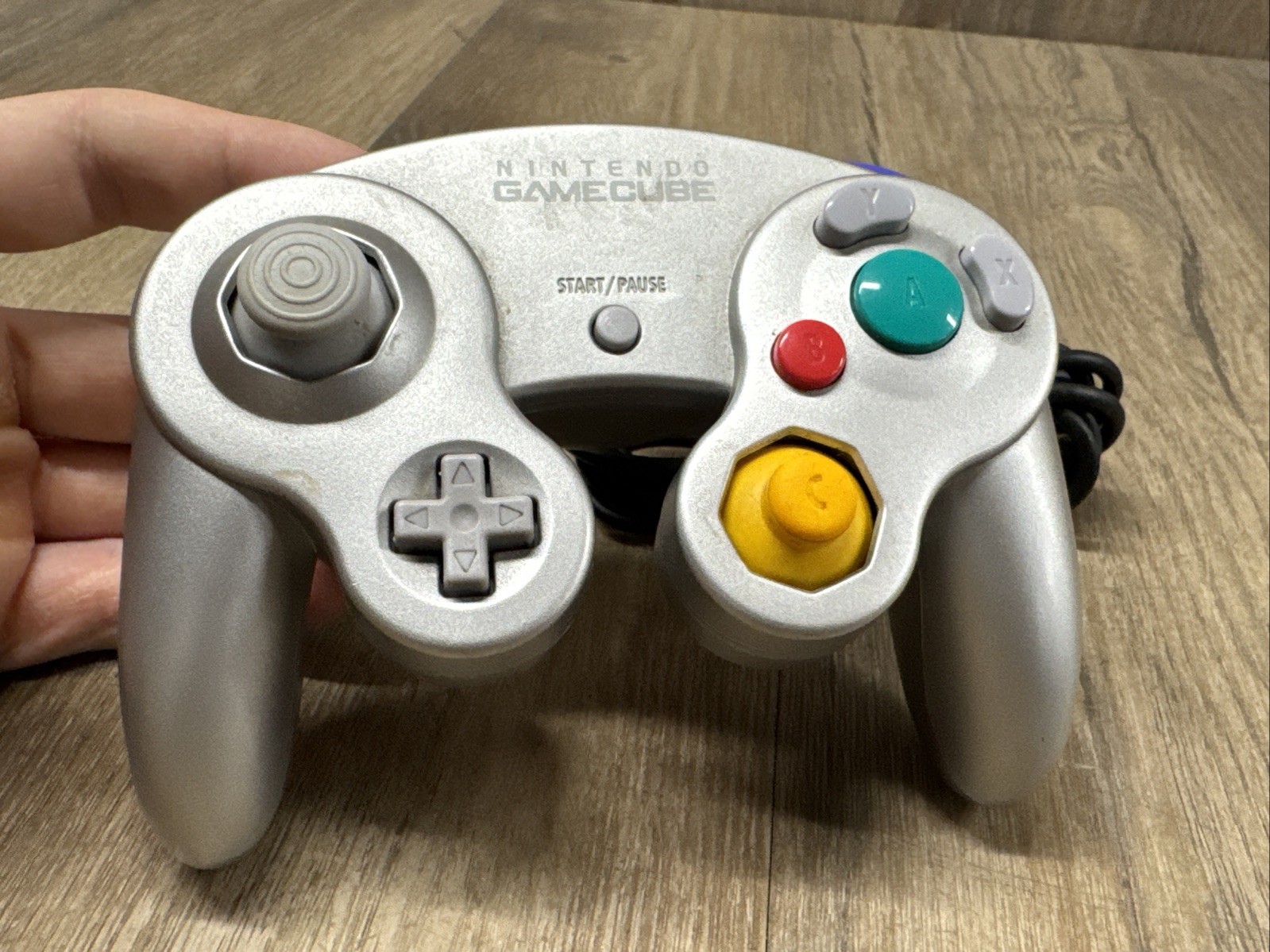 Nintendo GameCube Platinum Silver DOL-001(USA) Console W/ Games