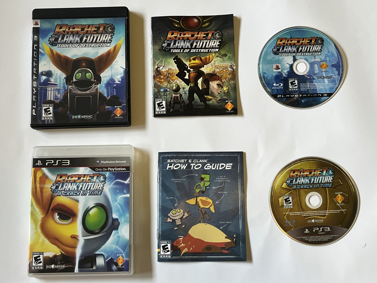 Ratchet & Clank Future: Tools of Destruction and A Crack in Time PS3