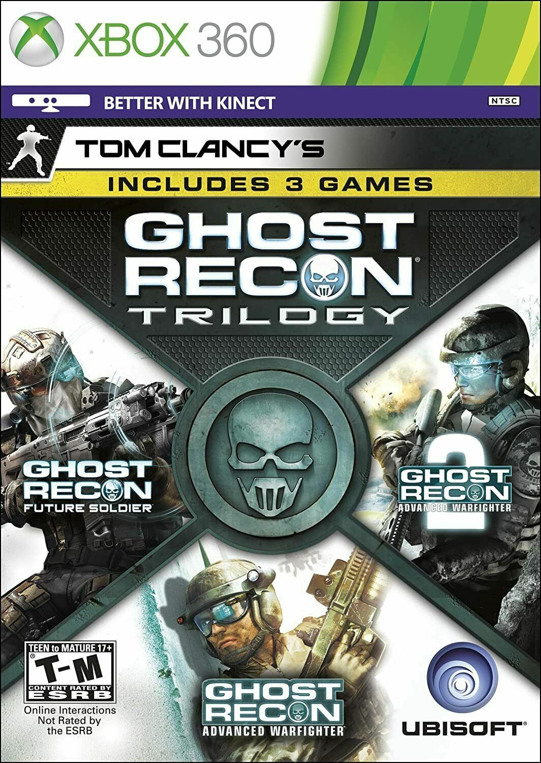 Ghost Recon Trilogy – Microsoft Xbox 360 [Ubisoft Tom Clancy 3 Games Future]