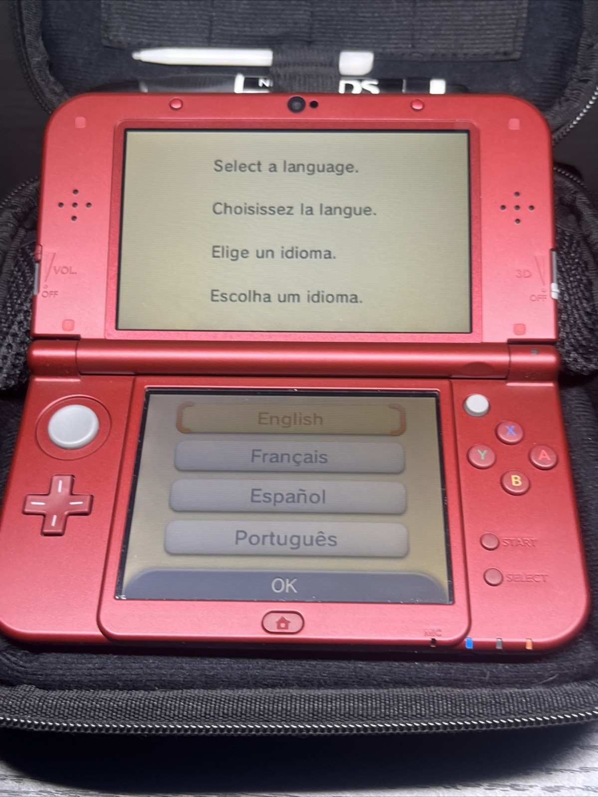 nintendo new 3ds xl console RED-001 Must See