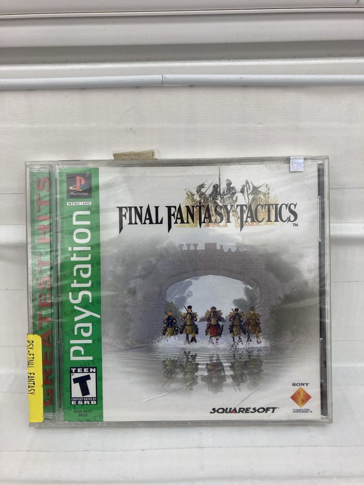 Final Fantasy Tactics (PS1 Greatest Hits) Brand New Factory Sealed! Authentic!