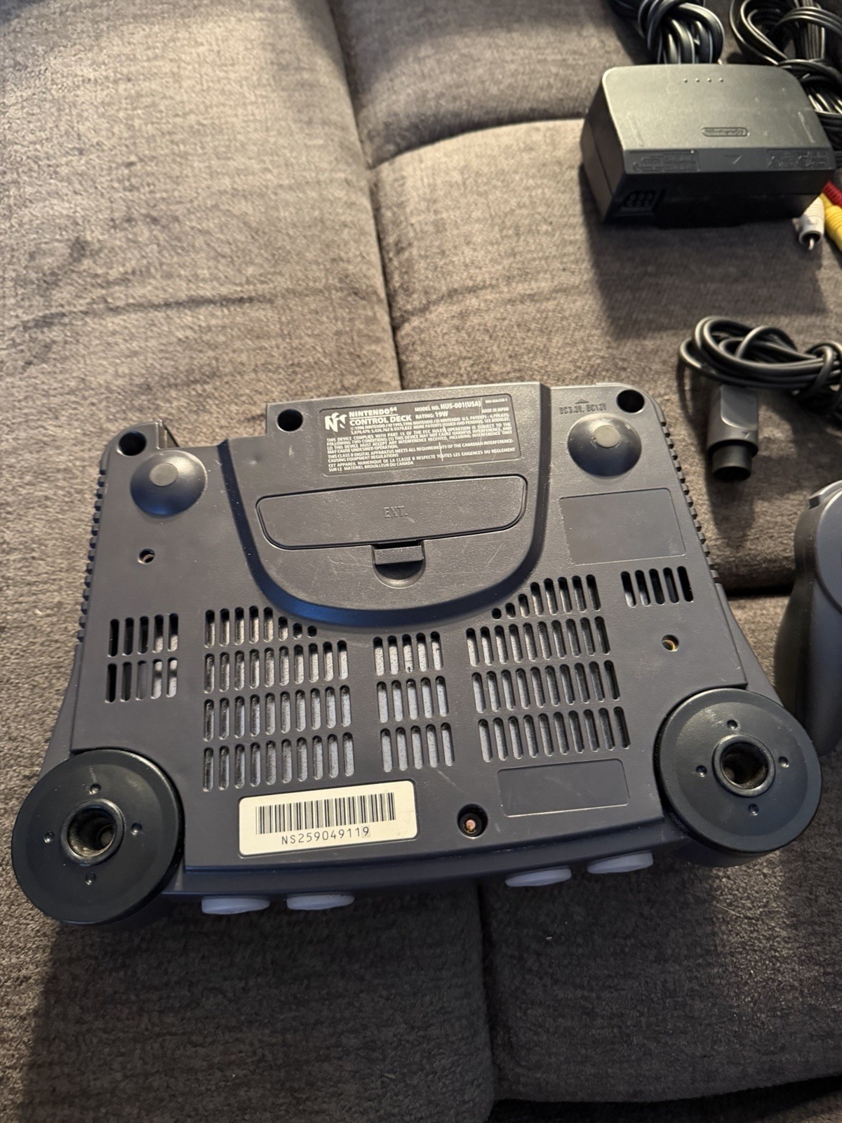 Nintendo 64 Home Console – Black With Games N64