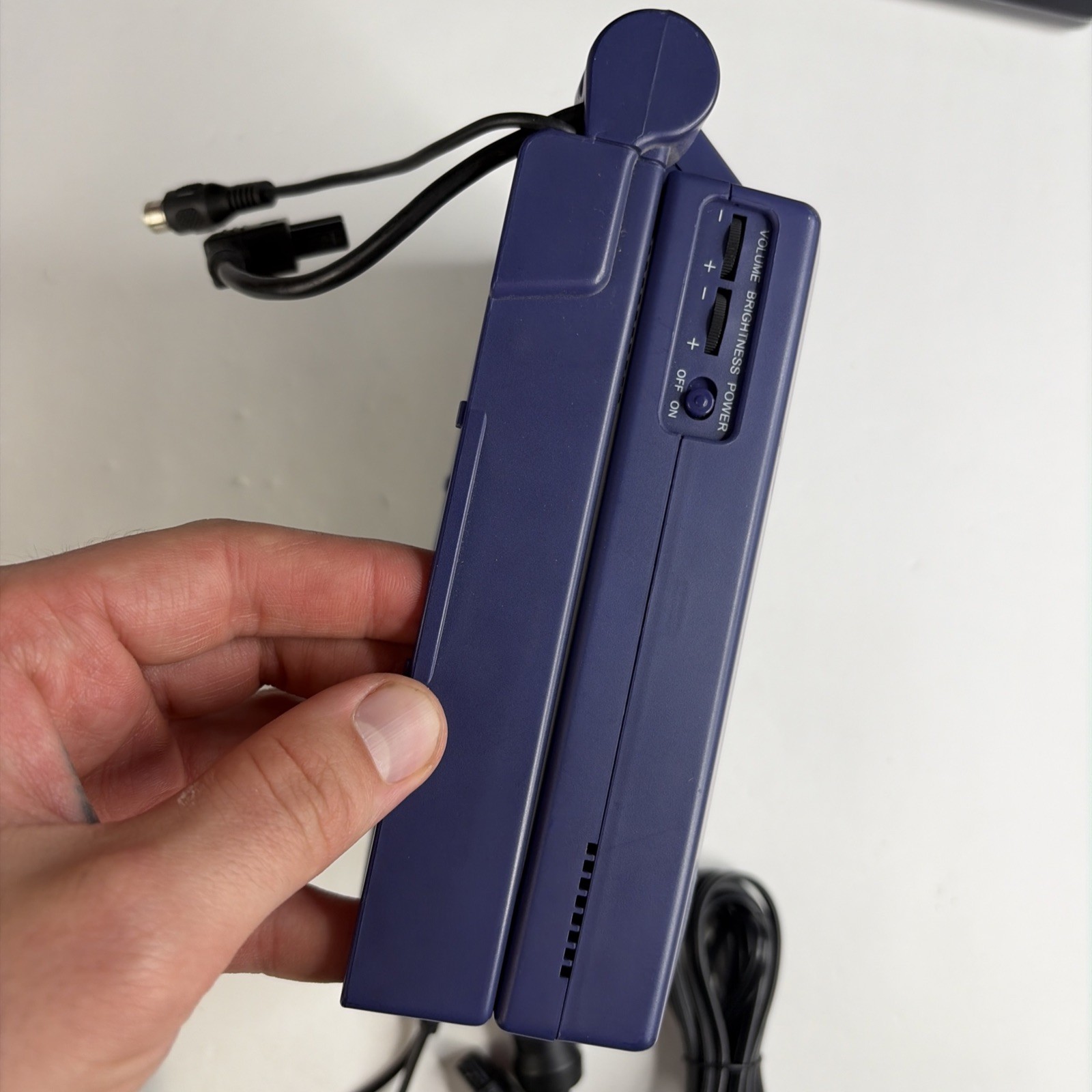 Intec Indigo Portable 5” LCD Screen W Dongle! Attachment Nintendo GameCube
