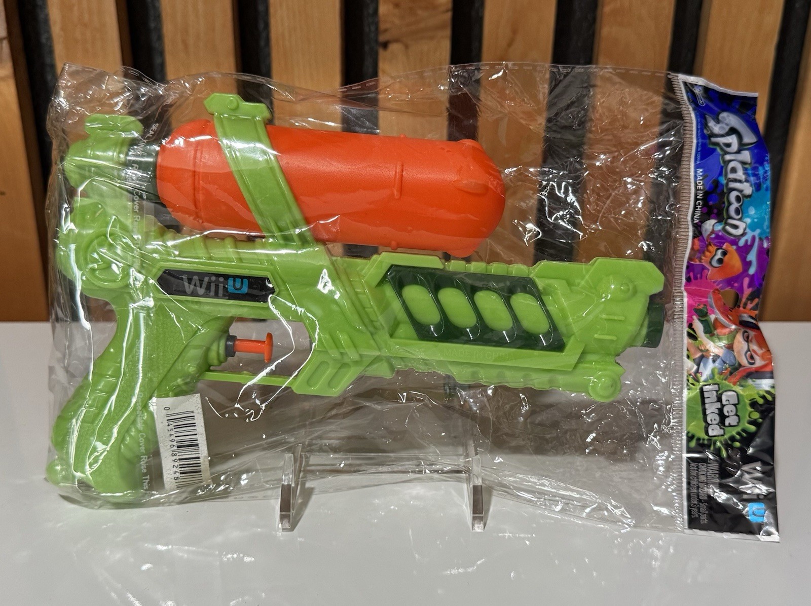 Splatoon Nintendo Wii U Promotional Toy Water Gun **BRAND NEW**