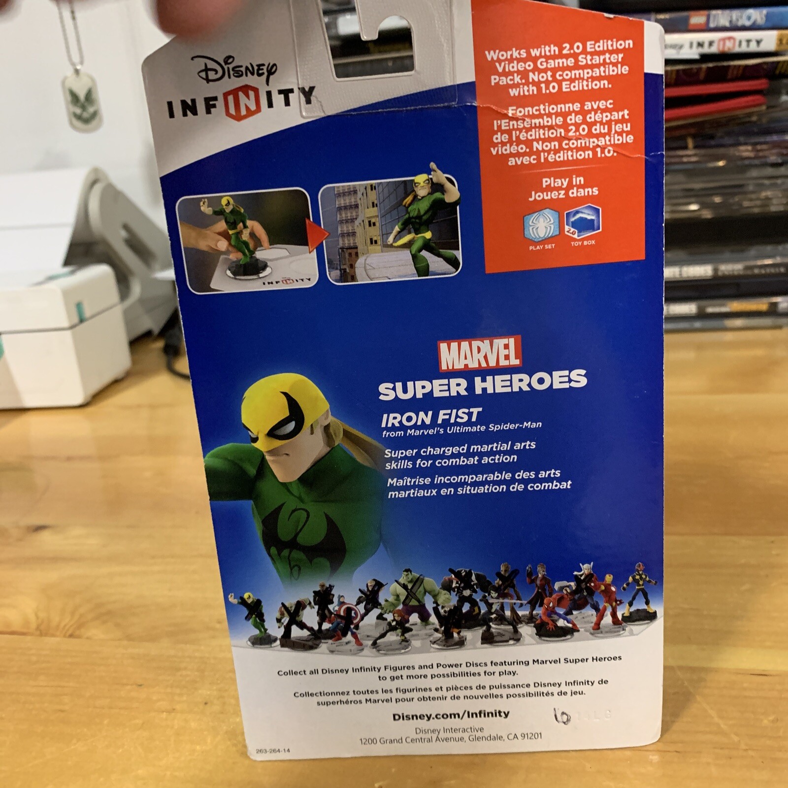 Disney Infinity 2.0 Figure [ Marvel Super Heroes Series / Iron Fist NEW