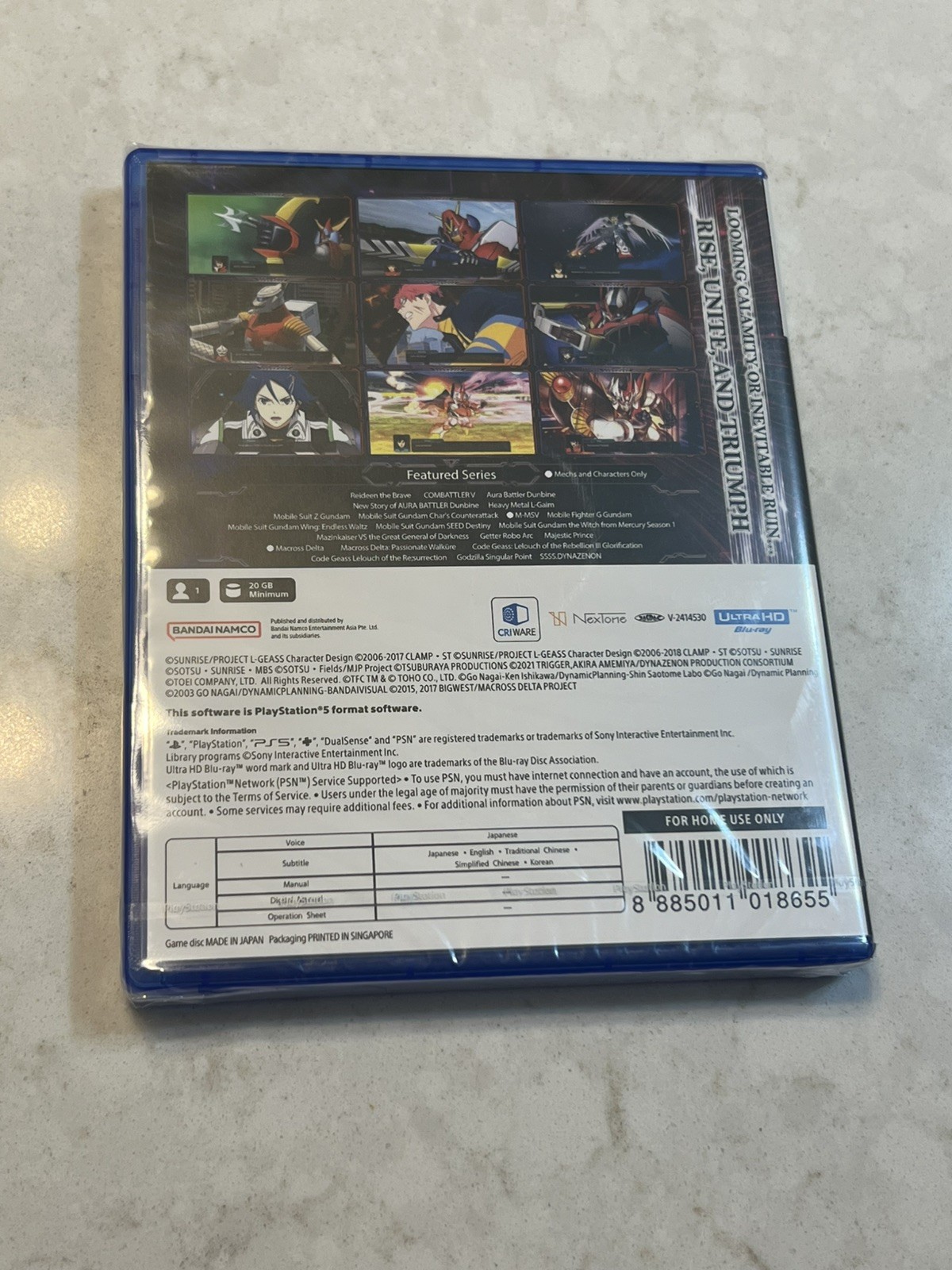 Super Robot Wars Y PS5 (Import) (Region Free)