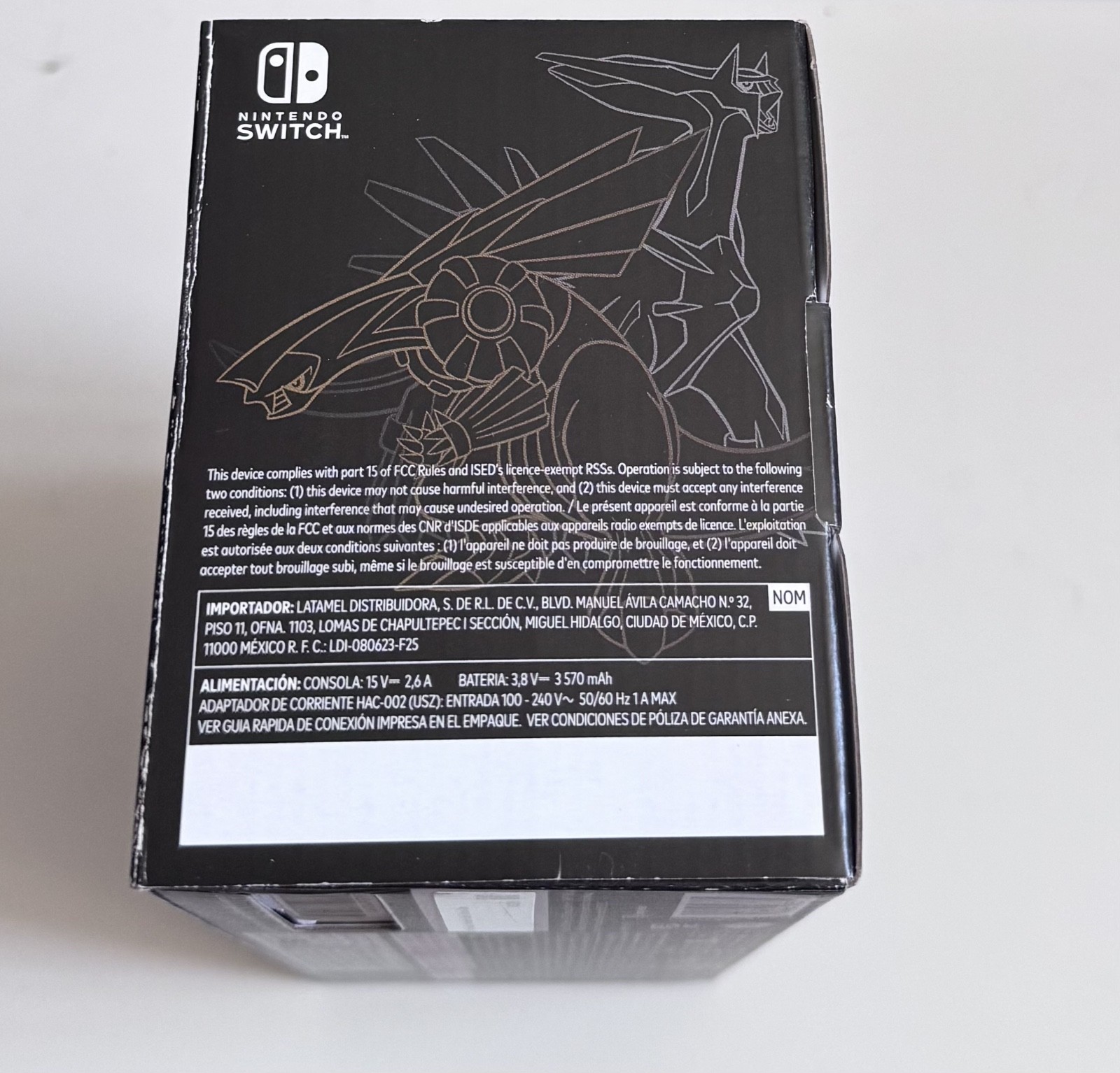 Pokemon Nintendo Switch Lite Dialga & Palkia Edition Console CIB Tested