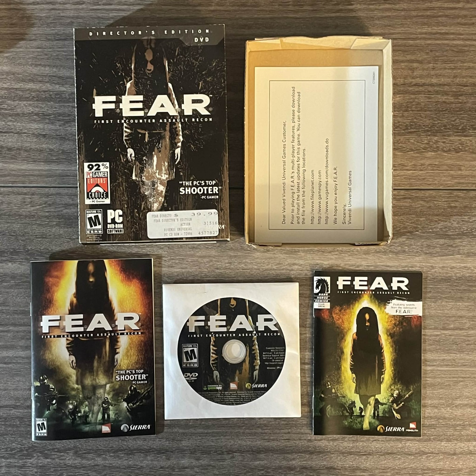 F.E.A.R. Director’s Edition + Extraction Point and Perseus Mandate Expansions