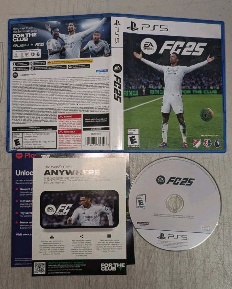EA Sports FC 25 (PlayStation 5) Complete w/ Inserts